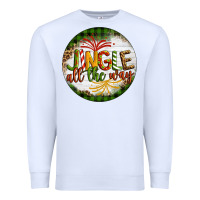 White Christmas Jingle Premium Sweatshirt - Artiststas