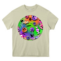 Mossy halloween round earrings 4 Heavy Core Tee - BundleAndBundleShop