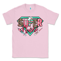 Bubblegum Pink super nurse Classic Tee - RanaPortraitStore