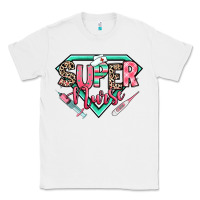 White super nurse Classic Tee - RanaPortraitStore
