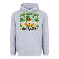 Heather Grey drink responsibly dont spill it Heavyweight Hoodie - Artiststas