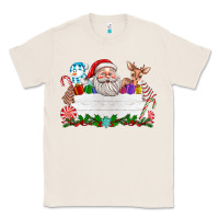 Natural custom name christmas Classic Tee - texasbilliewilder