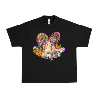 Black Easter heart Easter Day Urban Heavy Tee - HowdyJamesFarm