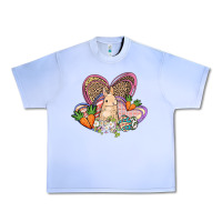 Grape Ice Easter heart Easter Day Urban Heavy Tee - HowdyJamesFarm