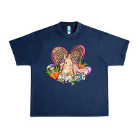Navy Easter heart Easter Day Urban Heavy Tee - HowdyJamesFarm
