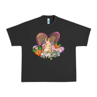 Pigment Black Easter heart Easter Day Urban Heavy Tee - HowdyJamesFarm