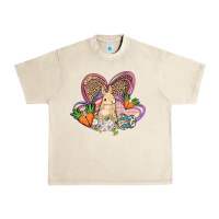 Sandshell Easter heart Easter Day Urban Heavy Tee - HowdyJamesFarm