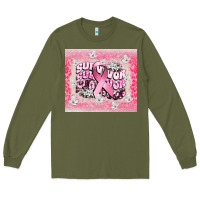 Army Green survivor cancer awareness Long Sleeve Tee - CowGirlArtShop