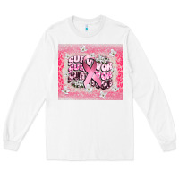White survivor cancer awareness Long Sleeve Tee - CowGirlArtShop
