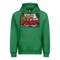 Emerald christmas truck Urban Hoodie - BarkalooDesign