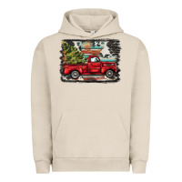 Pigment French Oak christmas truck Urban Hoodie - BarkalooDesign