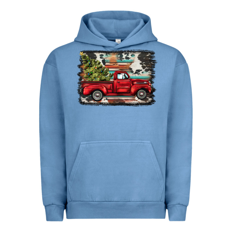 Christmas Truck Urban Hoodie by BarkalooDesign | Teevron