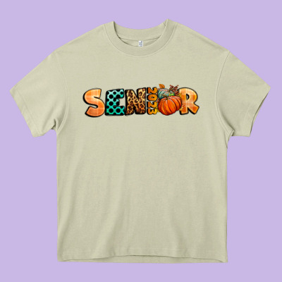 Fall Senior 2023 Heavy Core Tee Designed By Bundleandbundleshop