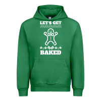 Emerald Let's Get Baked Smoking Weed Funny Christmas Gift 1 Urban Hoodie - lanVoArt