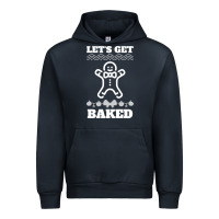 Let's Get Baked Smoking Weed Funny Christmas Gift 1 Urban Hoodie | Teevron