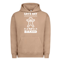 Pigment Burro Let's Get Baked Smoking Weed Funny Christmas Gift 1 Urban Hoodie - lanVoArt