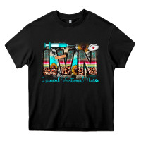 Black lvn licensed vocational nurse Heavy Core Tee - JahusDesignShop