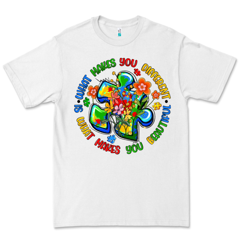 What Makes You Different Is What Makes You Beautif Premium Tee by Artiststas | Teevron