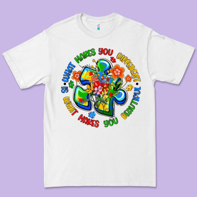 What Makes You Different Is What Makes You Beautif Premium Tee Designed By Artiststas
