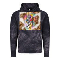 Cloud Black retro baseball with leopard Vintage Hoodie - TumblerDesignByShophia