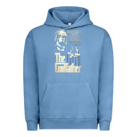Pigment Pebble Blue The Godfather Urban Hoodie - lanVoArt
