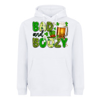 White bad and boozy Heavyweight Hoodie - Artiststas