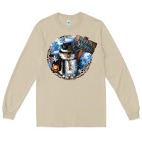 Mushroom hello winter Long Sleeve Tee - CowGirlArtShop