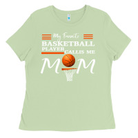 Matcha My Favorite Basketball Player Calls Me Mom Ladies Tee - Bettercallsaul