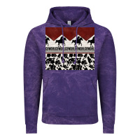 Cloud Purple cowgirl with cowhide Vintage Hoodie - TumblerDesignByShophia