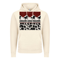 Vintage Artic cowgirl with cowhide Vintage Hoodie - TumblerDesignByShophia