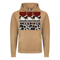 Vintage Camel cowgirl with cowhide Vintage Hoodie - TumblerDesignByShophia