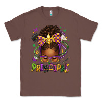 Chestnut mardi gras principal afro messy bun Classic Tee - texasbilliewilder