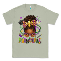 Matcha mardi gras principal afro messy bun Classic Tee - texasbilliewilder