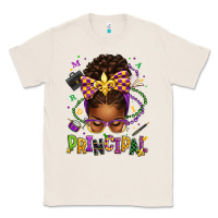 Natural mardi gras principal afro messy bun Classic Tee - texasbilliewilder