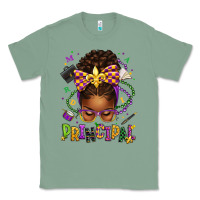 Sage mardi gras principal afro messy bun Classic Tee - texasbilliewilder