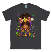 Smoke mardi gras principal afro messy bun Classic Tee - texasbilliewilder