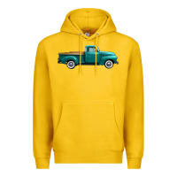 Lemon western truck side view Premium Hoodie - FaDigitalArtStudio