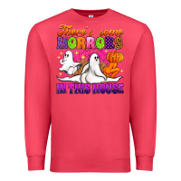 Cardinal theres some horrors in this house Premium Sweatshirt - Artiststas