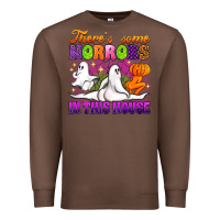 Chestnut theres some horrors in this house Premium Sweatshirt - Artiststas