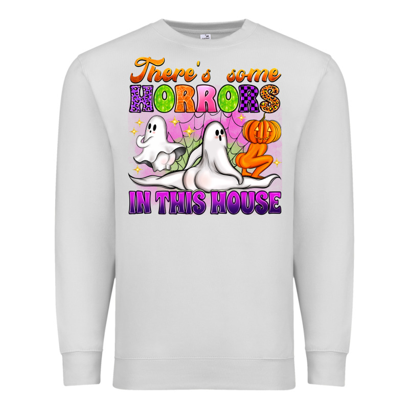 Theres Some Horrors In This House Premium Sweatshirt by Artiststas | Teevron