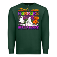 Sports Green theres some horrors in this house Premium Sweatshirt - Artiststas