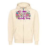 Sandshell 100 Nursing Students Teams Zipper Hoodie - CowhideDigitalArt