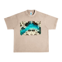 French Oak turquoise, cowhide backgraund Urban Heavy Tee - JahusDesignShop
