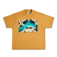 Peanut Butter turquoise, cowhide backgraund Urban Heavy Tee - JahusDesignShop