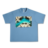 Pebble Blue turquoise, cowhide backgraund Urban Heavy Tee - JahusDesignShop