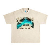 Sandshell turquoise, cowhide backgraund Urban Heavy Tee - JahusDesignShop