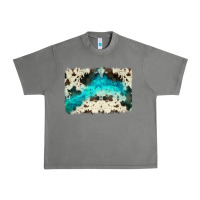 Tornado turquoise, cowhide backgraund Urban Heavy Tee - JahusDesignShop