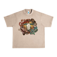 French Oak Cowboy wild and free western Urban Heavy Tee - HowdyJamesFarm