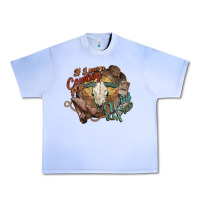 Grape Ice Cowboy wild and free western Urban Heavy Tee - HowdyJamesFarm