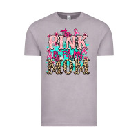 The Pink Is For My Mom Cancer Awareness Vintage Tee | Teevron